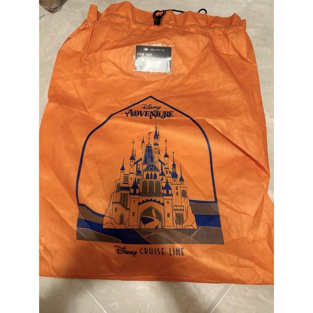 NEW Disney Cruise Line Adventure Laundry Castle DCL Bag In Room Gift